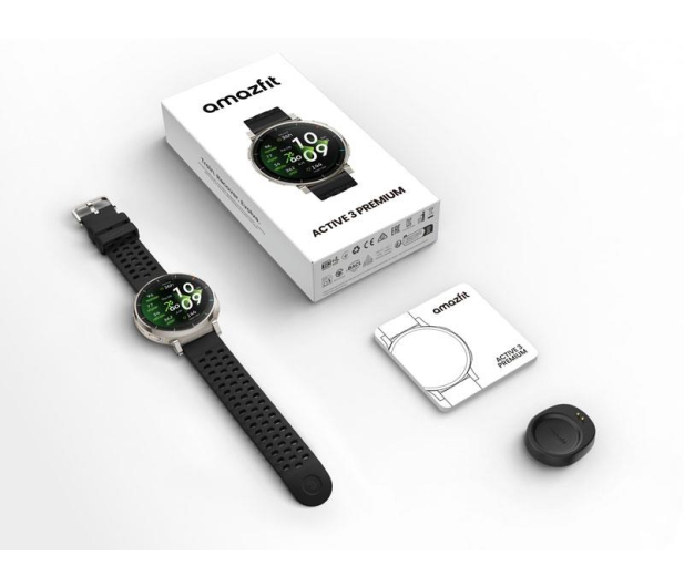 Amazfit Active 3 Premium NFC Apex Silver - 1501025 - zdjęcie 6